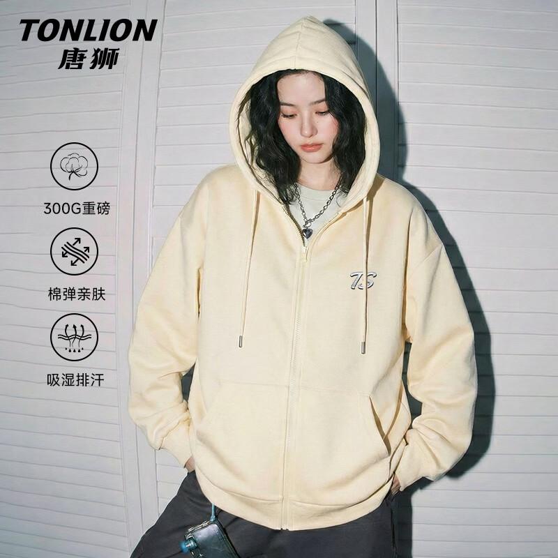 

TonLion Women s Hooded Zip-Up Sweatshirt XL