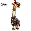 Acryl Hangende Sieraden Giraffe Kerst Geldhouder Ornament, Geldclip Decor voor Ruimtebesparende Kerstboomzak Auto, Schattige Beroepsfiguur, Decoraties