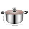10 Inch Stock Pot Stainless Steel Stock Soup Pasta Pot with Lid Double Heatproof Handles Non Toxic & Healthy Dishwasher Safe