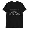 Vette C6 ZR1 Sběratelský automobil Majitel Dárek Unisex tričko s krátkým rukávem