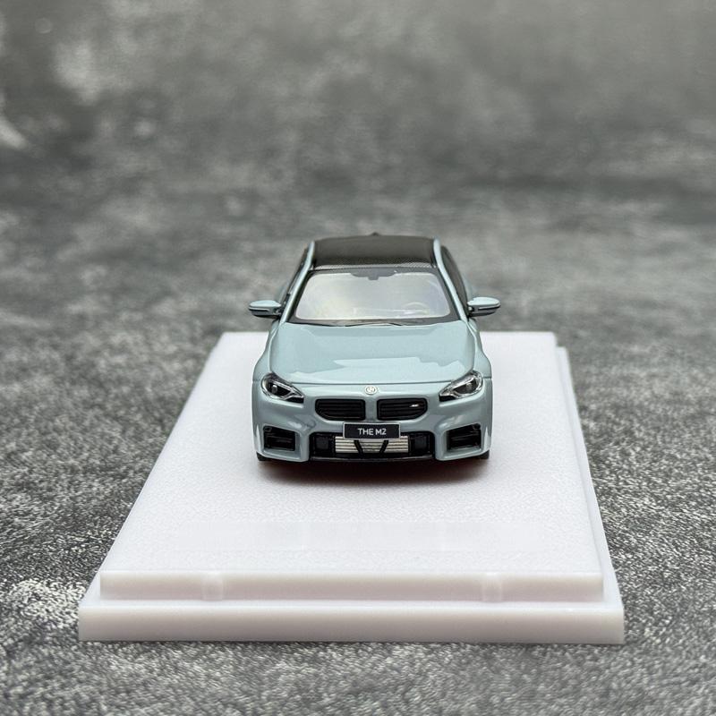HowieModel 1:64 scale M2 G87  Gray Alloy Die-Cast Model Car Static display holiday gift collection