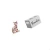 Elegant Cat Sculpture Remote Organizer Decorative Figurine Art Craft Ornament with Wooden Holder for