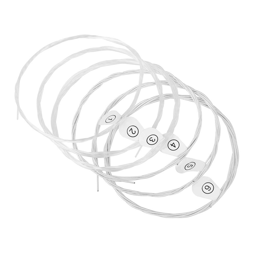 C311 Guitar Strings Instrument Replacement Nylon Core Silver Plated Copper Alloy Wound Strings Set Classical?Guitar Strings