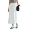 ROPE PICNIC Military Baker Skirt with White Women's Stain-Resistant Finish, GDC14260, (10)