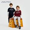 Nautica Kids' Faux Two-Piece Hooded Sweatshirt