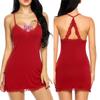 2019 Hot Selling Sexy Lace Lingerie Nightdress with Suspenders for Women