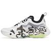 Star Mountain Ink Rhythm · Flying White Low Top Running Shoes Women's Black White 122035518A-2