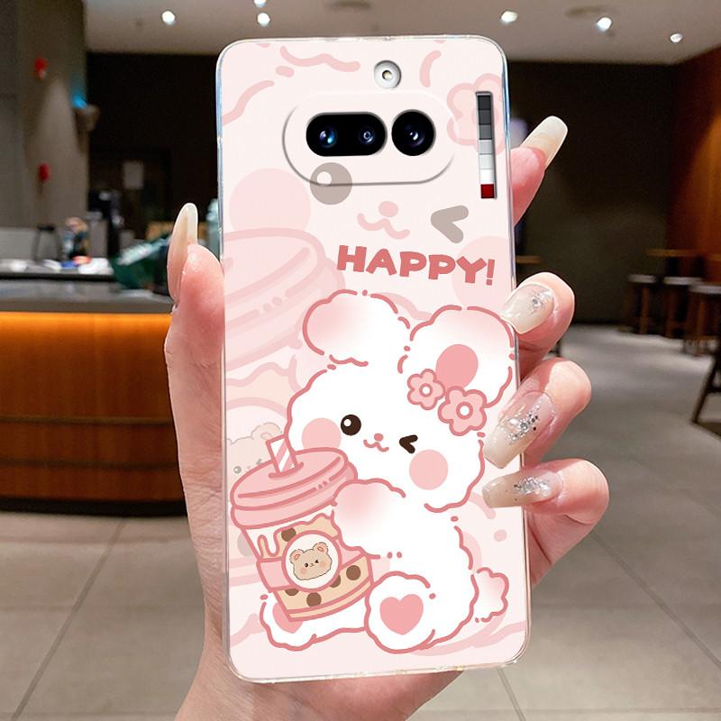 Casing For Nothing Phone 4A 5G A069 Luxury Dragon Cute Cool Boys Girls Soft silicone Phone Case Back Cover Transparent TPU Shell