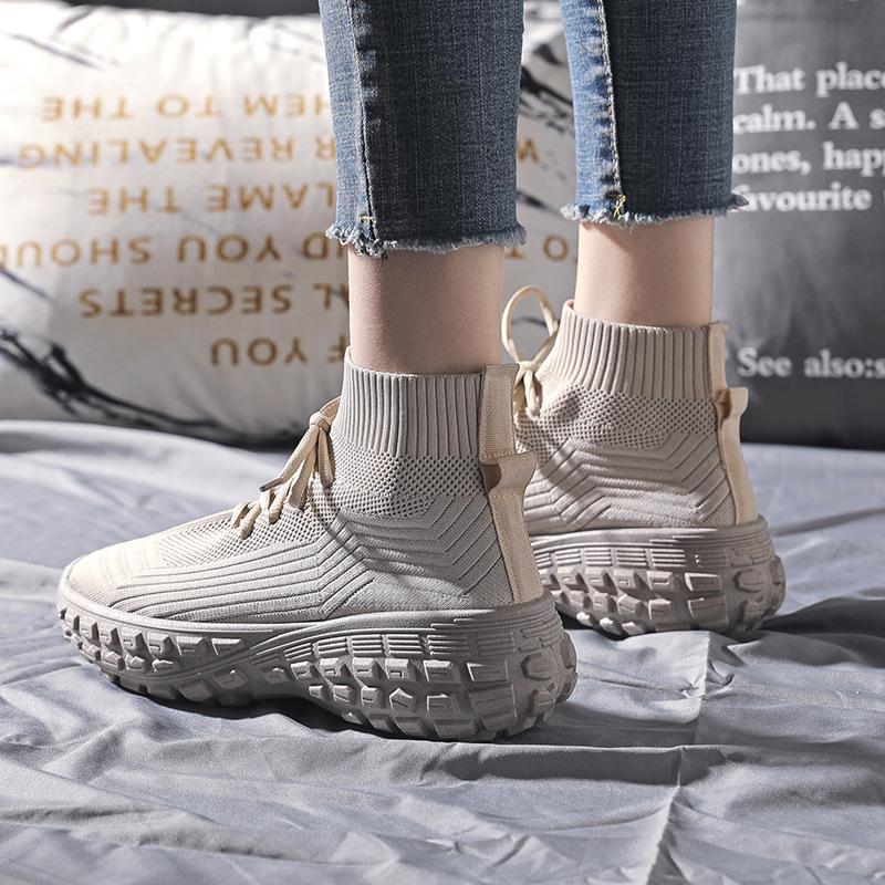 Women's Platform Boots Ladies Luxury Sports Ankle Casual Sneakers Tennis Female Shoes For Women Trend 2024 Outdoor Fashion Boots
