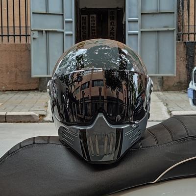 Motorcycle Helmet Full Face Casco Moto Helmet Vintage Chopper Retro Helmet Capacete De Motocicleta Modular Helmet DOT Approval