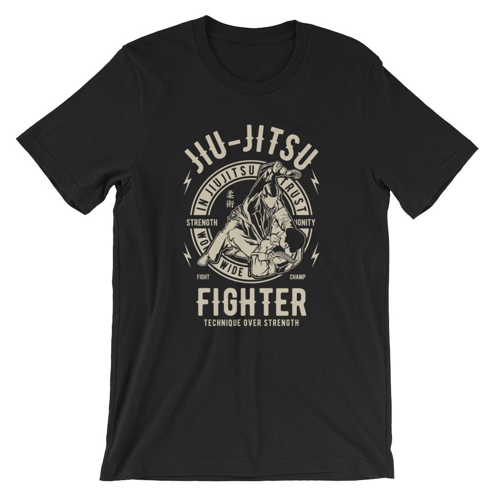 Jiu Jitsu T-Shirt. 100% Cotton Premium Tee NEW
