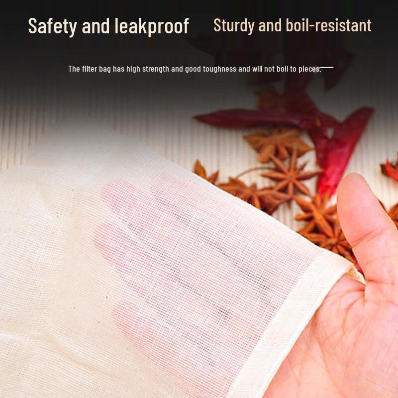 JQingfu Reusable Cotton Gauze Filter Bags