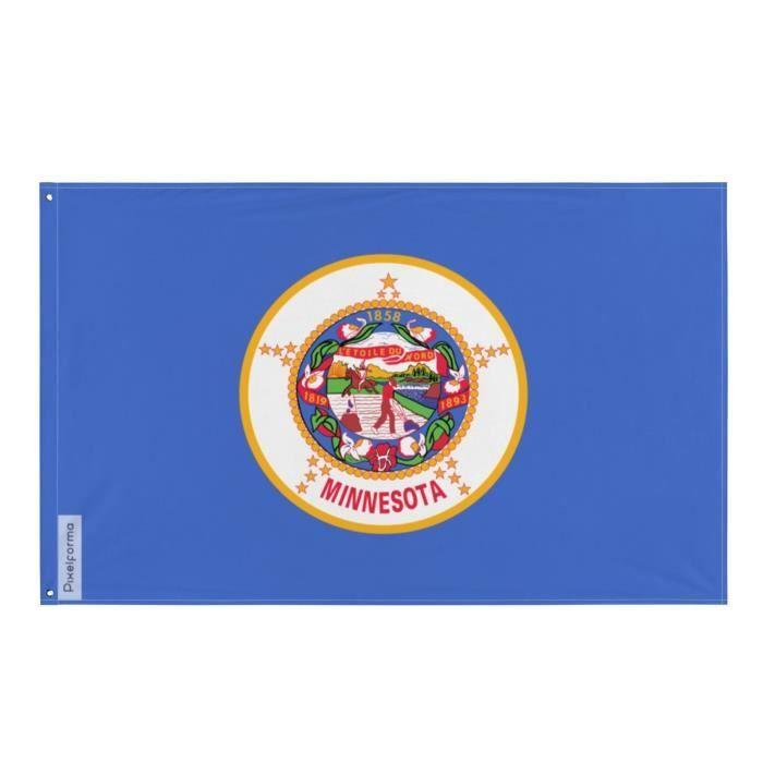 Drapeau - PIXELFORMA - Minnesota - 90x150cm - Polyester - Imprimé recto verso