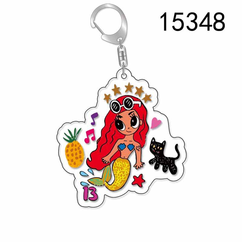 Karol G & Bad Bunny Acrylic Keychain - Colombian & Puerto Rican Music Icons 5.5cm