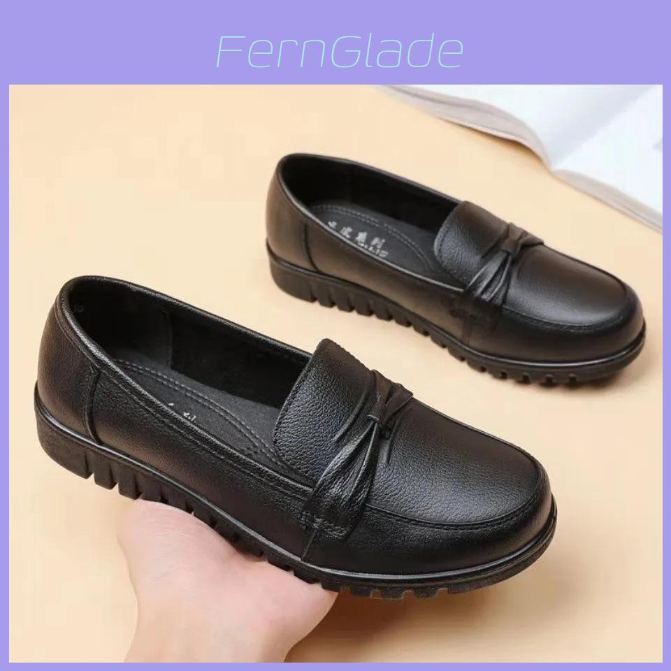 Spring Womens Shoes With Waterproof Synthetic Leather Casual Slipon For Daily Wear
