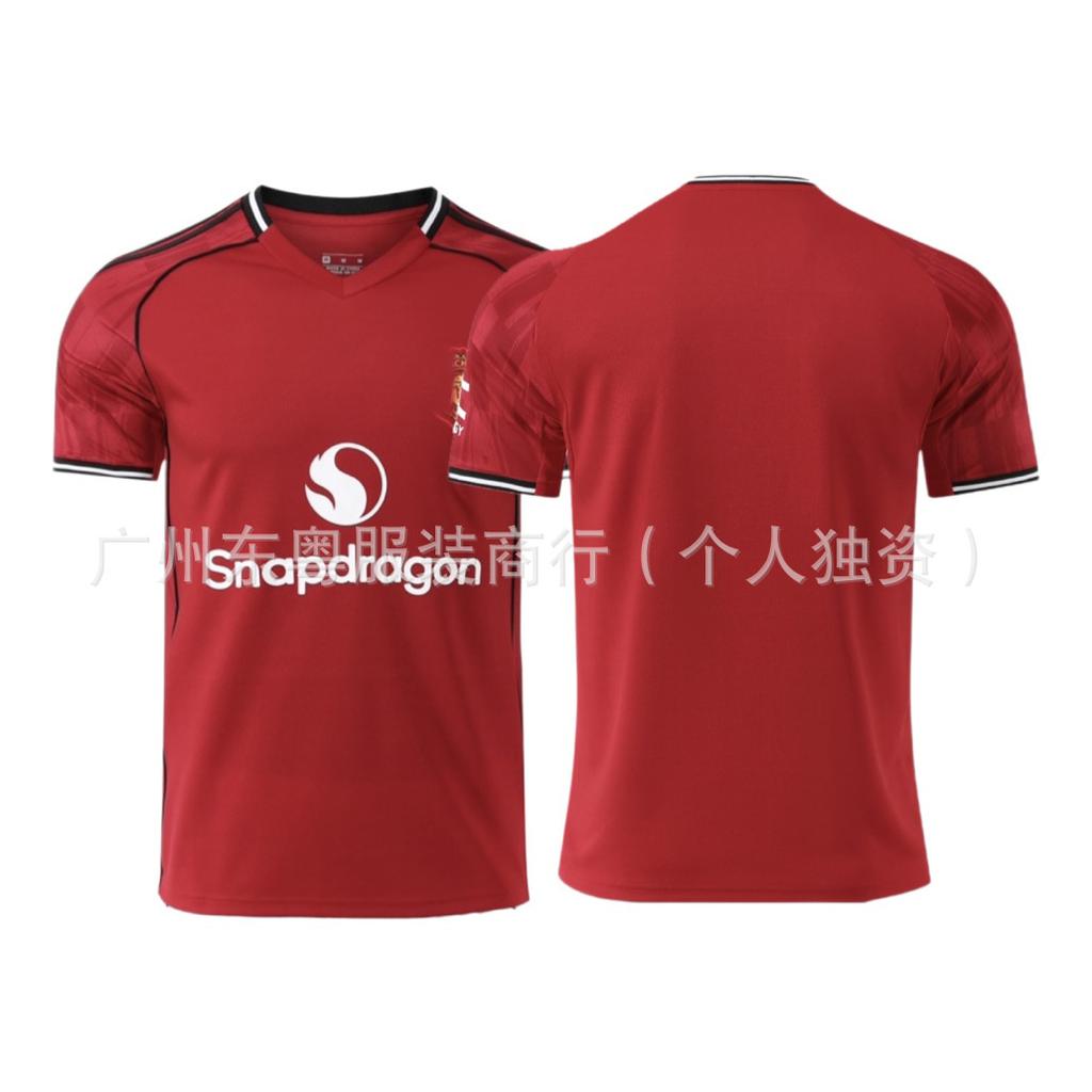 New Real Madrid Mbappe Liv Barcelona Man into Miami Jersey Adult Football Suit Club Short Sleeve Shirt