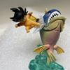 6.5cm Anime Drogan Boll Kids Gocool Figure Son Gocool Kick Fish Pvc Statue Action Figures Collectible Model Toys Gifts