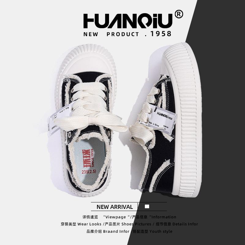 Global canvas shoes women's ZHQ-XA516 new summer versatile small women's shoes casual little white shoes women's shoes tide