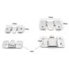 Art 20pcs Gallery Interlocking Z Clip Photo Frame Hook Picture Hanger Wall Decor Display Bracket