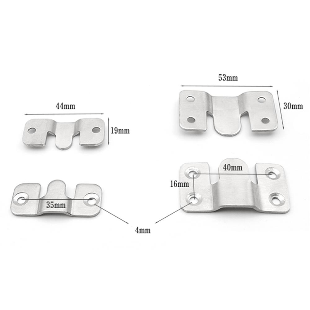 Art 20pcs Gallery Interlocking Z Clip Photo Frame Hook Picture Hanger Wall Decor Display Bracket