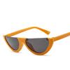 Colorful Half-Frame Sunglasses for Men Women Retro Trendy Street Style Personalized Lenses Lightweight Fashion Unisex Design