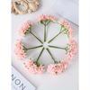 Artificial Carnation Flowers Bouquet MINI Letter DIY Wreath Material Candy Box Accessories Home Wedding Decoration Bride Wrist Flower Chest Flower
