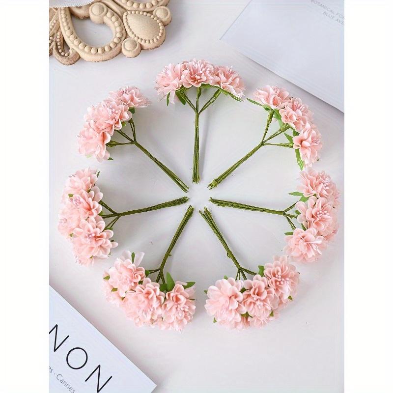 Artificial Carnation Flowers Bouquet MINI Letter DIY Wreath Material Candy Box Accessories Home Wedding Decoration Bride Wrist Flower Chest Flower