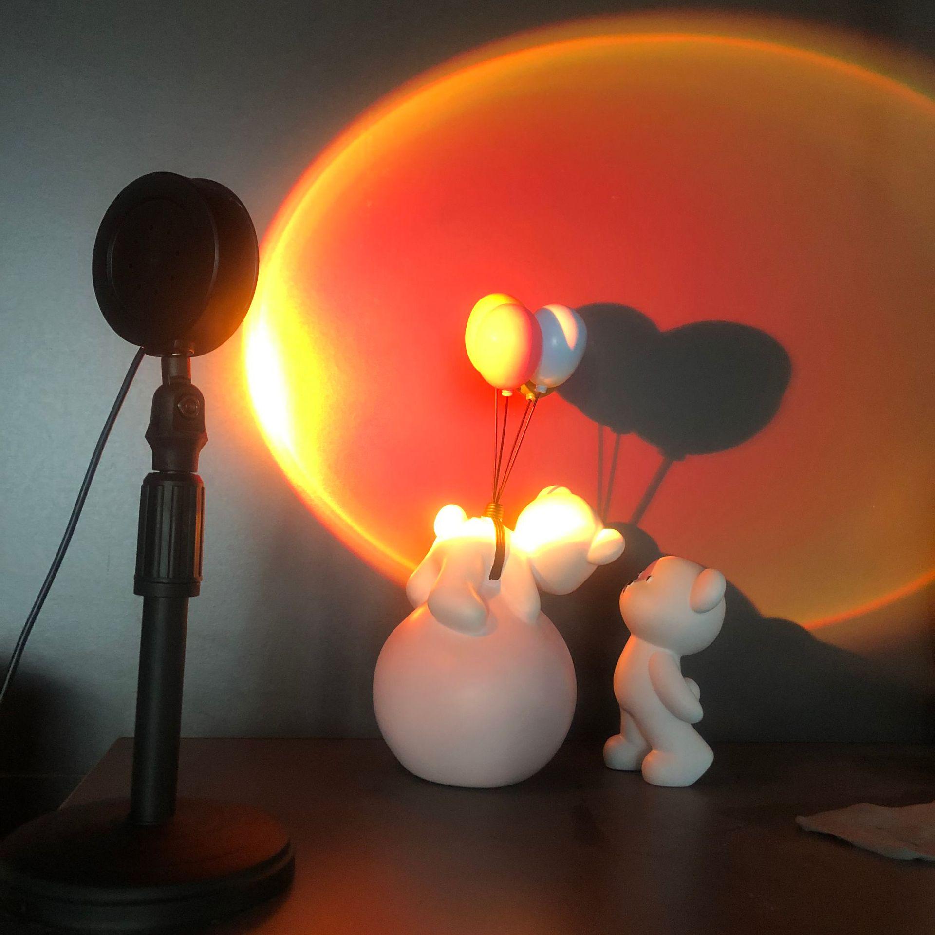 

RGB Закатная напольная лампа: Регулируемая проекция для атмосферы гостиной и спальни Single Color - Rainbow (Blue Purple)