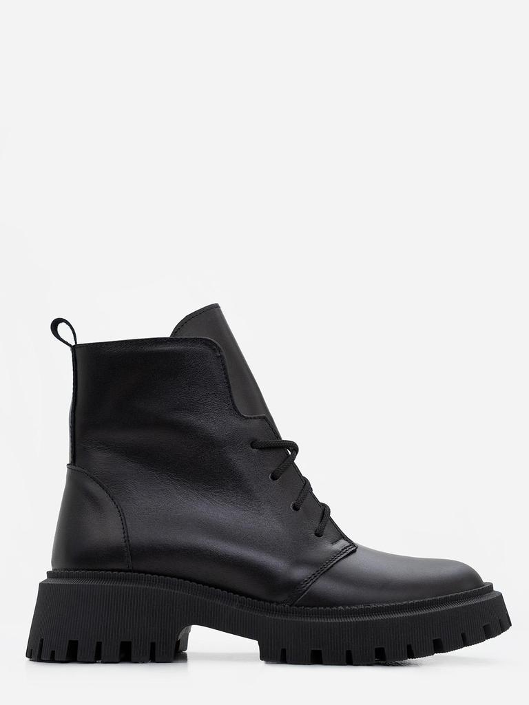 Black Leather Boots On ISSA Plus Bike