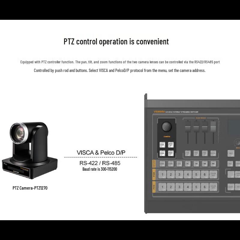 AVMATRIX VS0605U 6-Channel Live Streaming Video Switcher