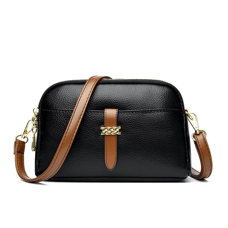 Fashionable and Retro Middle-aged Mother Bag A Small Crossbody Bag for Women