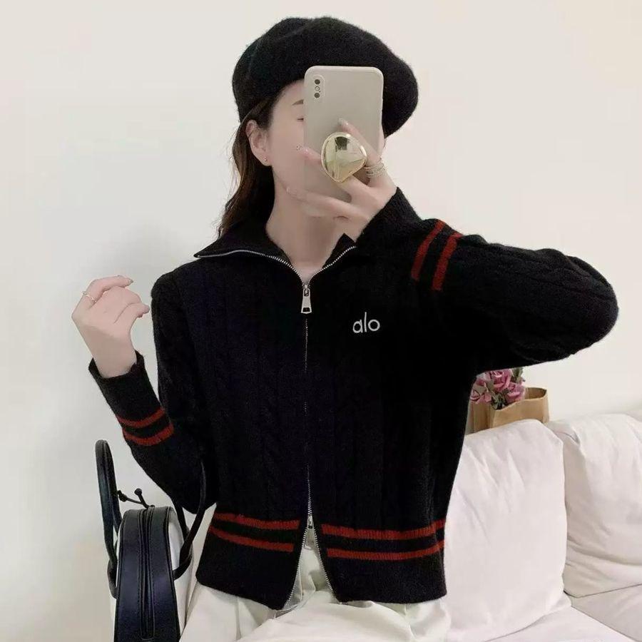 

2025 Korean Style Loose Slimming Knit Cardigan - Versatile Women s Sweater Coat Trend One size (80-130kg)