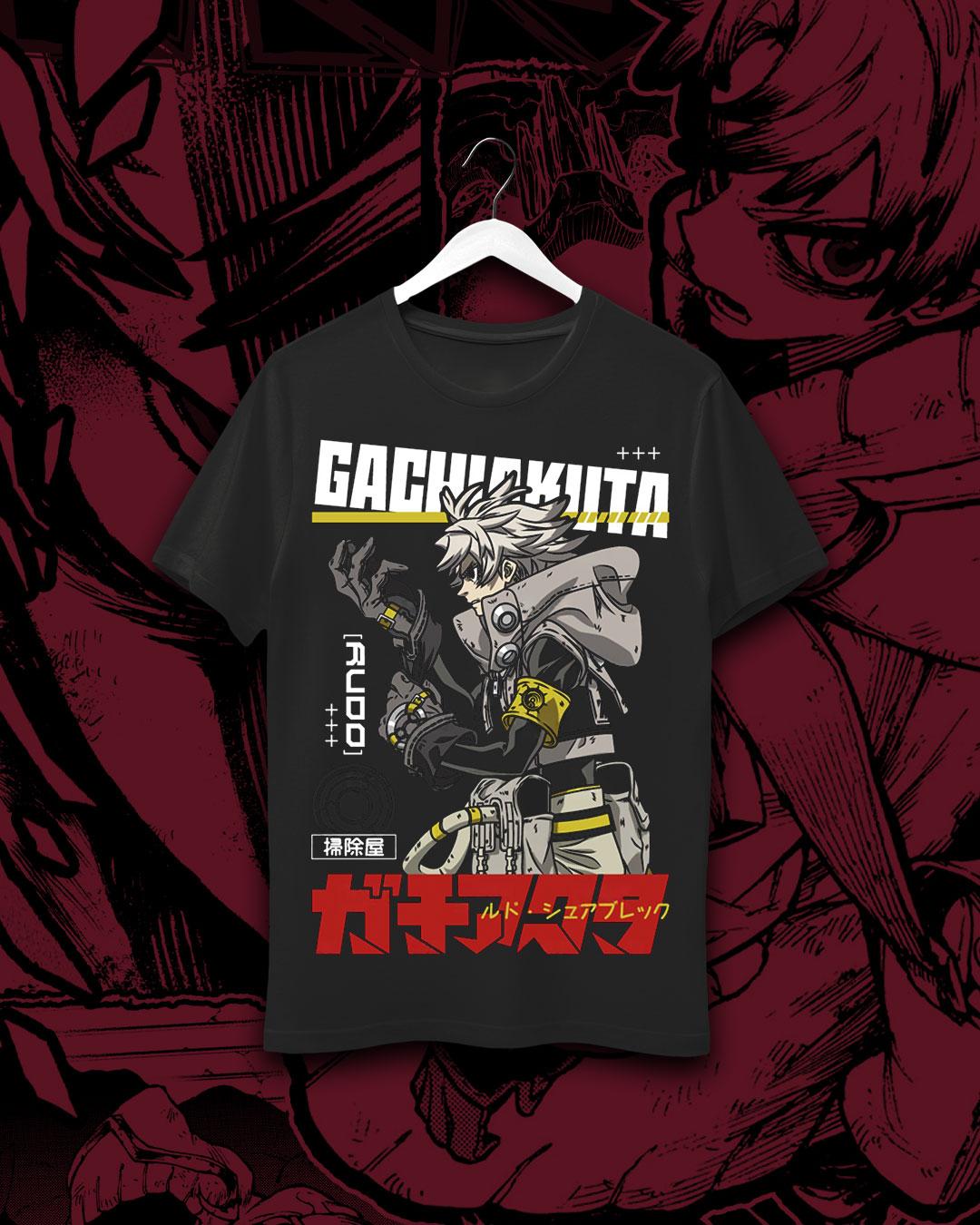 

Y2k Cotton Short Sleeve Anime Manga Tee Harajuku Streetwear Gachiakuta Rudo T Shirts Men Oversized Hip Hop Female Male Clothing 4XL