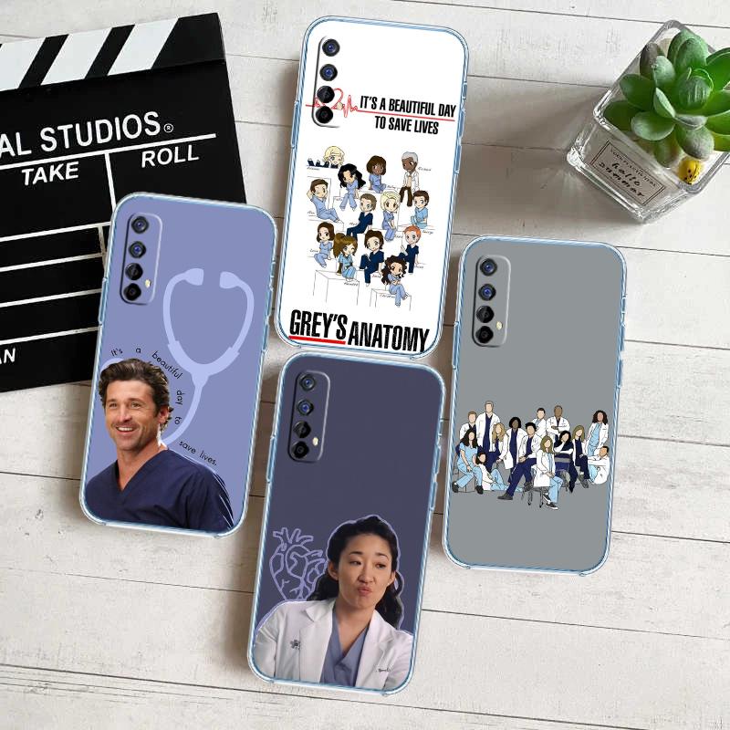 Grey's Anatomy Transparent Phone Case for Motorola Moto G7 G8 G9 G84 G85 G73 G24 G15 Z2 Play Power Plus