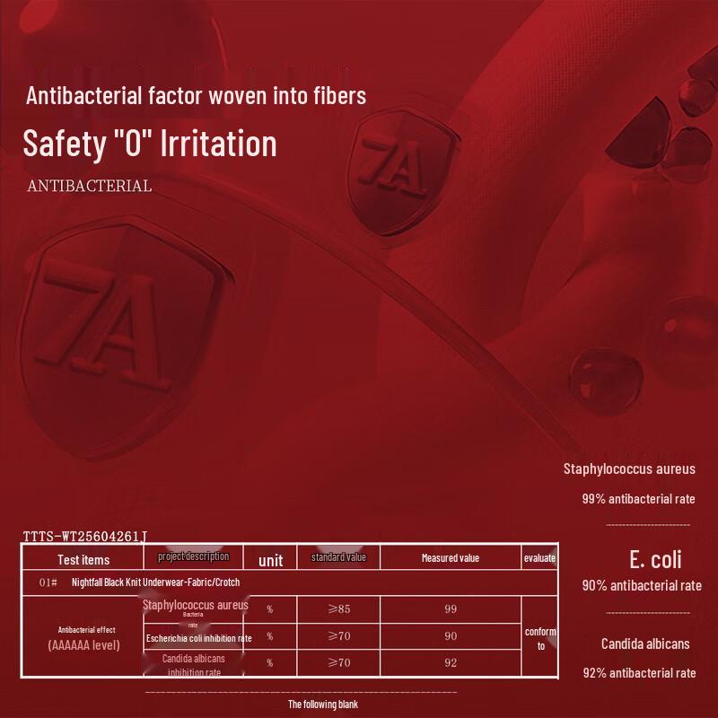 SEPTWOLVES Men's Red Wolf Howl Print Modal Antibacterial Boxer Briefs