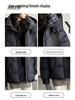 2025 Girls' Winter Fashion Padded Cotton Jacket - Thickened, Stylish Coat for Big Kids