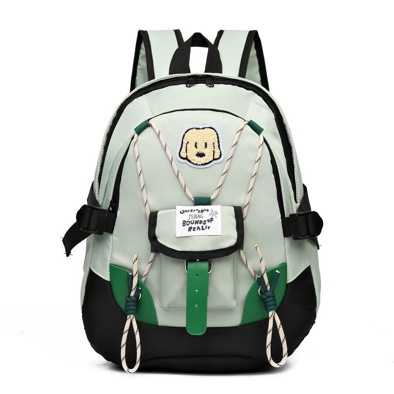 Vysokoškolský styl Velká kapacita Středoškoláci Žáci základní školy Kampusový batoh Školní taška Vítr Japonský batoh