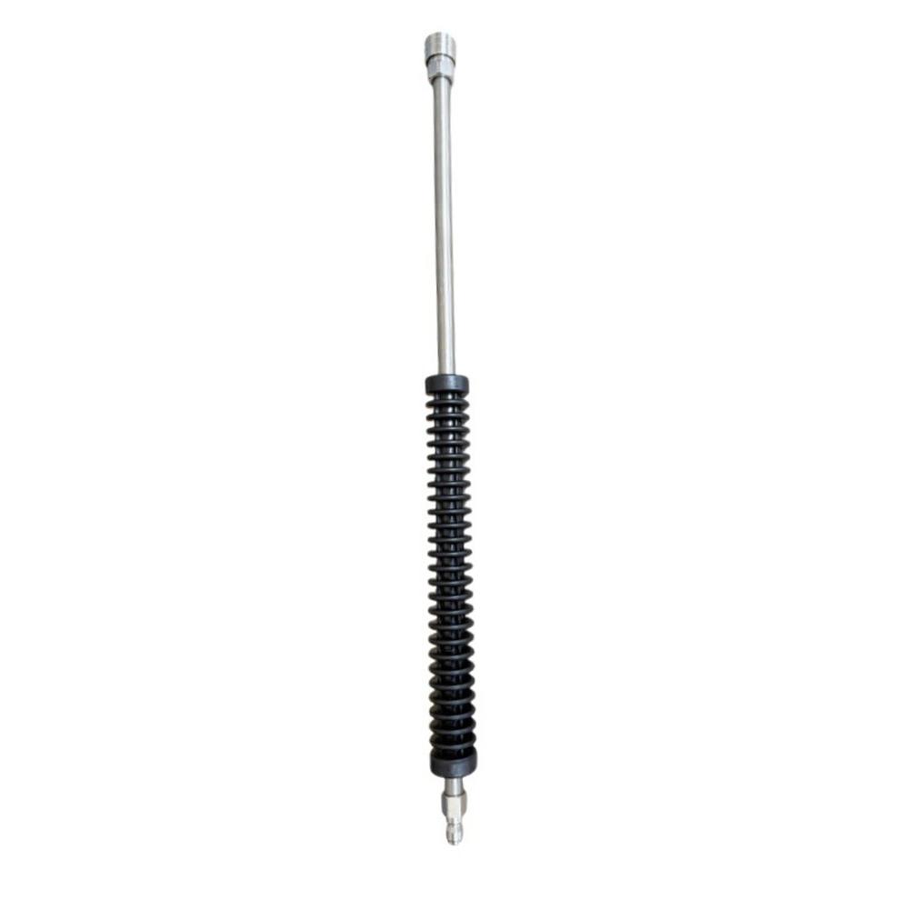 14 Inch Metal Extension Wand for Pressure Washers Built with Stainless Steel for Resilience Against Moisture and Wear