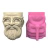 Flower Pots Silicone Molds Succulents Planter Molds Elderly Vases Castings Mould
