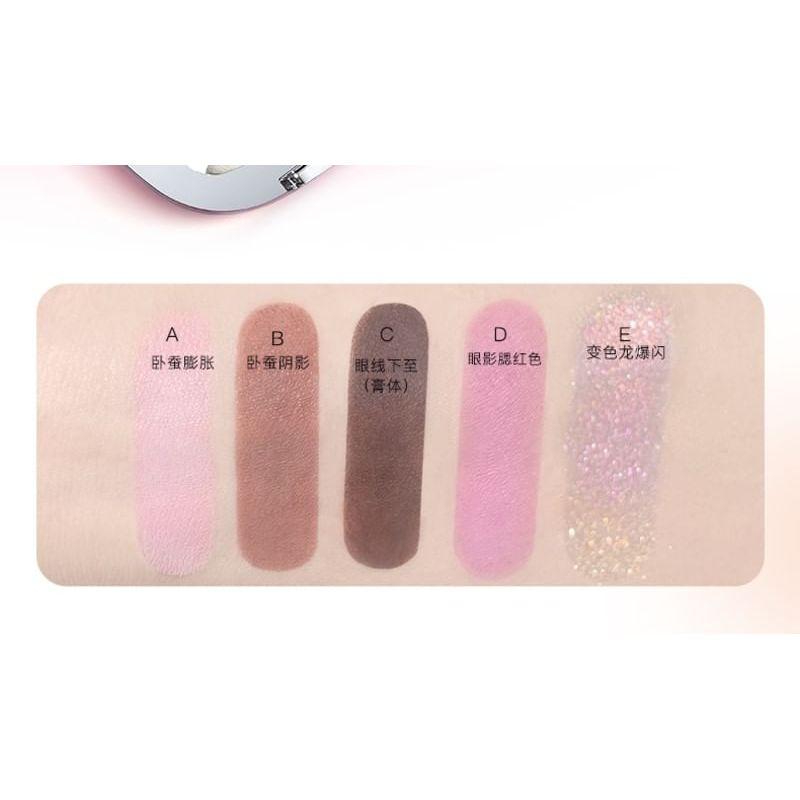 GELLA'S - Eyelight Dreamweaving Under-Eye Palette - Y02#Strawberry Puff