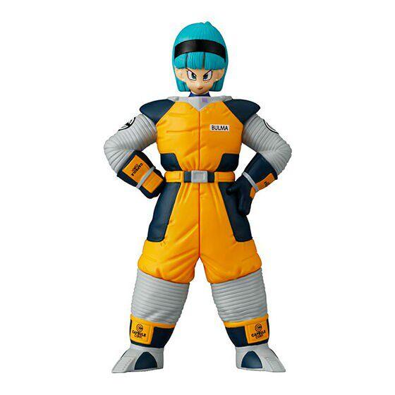 Gashapon Action Figure Model Toy Z HG Female Characters Chi-chi Bulma Android 18 Pose Statue Collectible Set