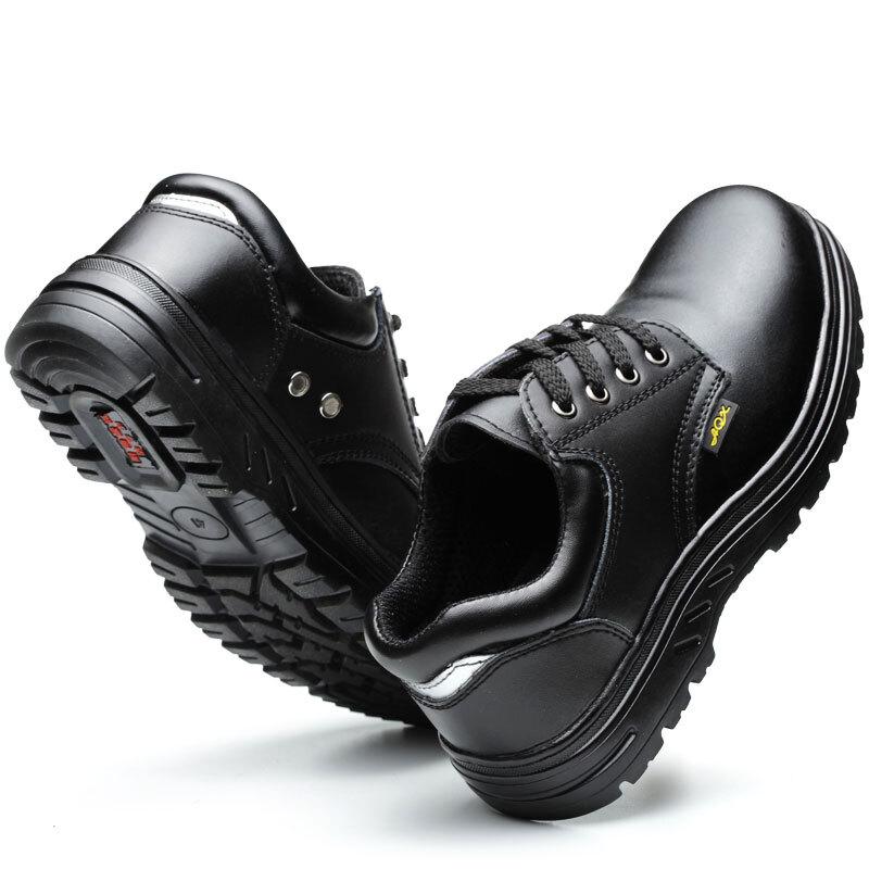 Laoguanjia Men's Steel Toe Safety Work Boots LG038