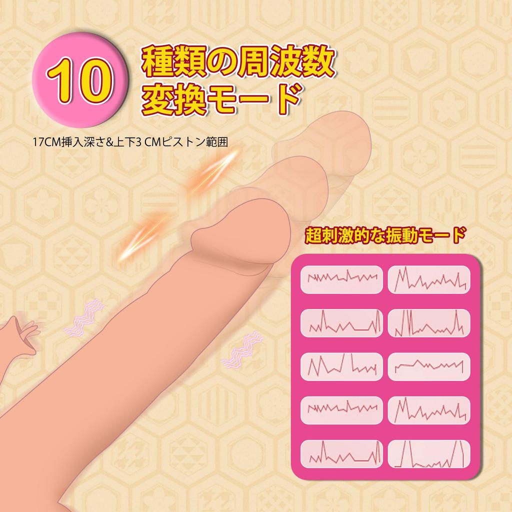 Dildo Electric Dildo Vibrator Types of High Speed Telescopic Tongue Swing Two Points Simultaneous Torture for Total Length G Spot Stimulation