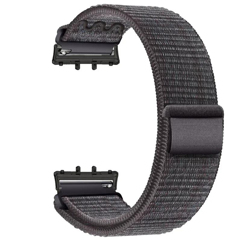 Nylon Loop Strap for Samsung Galaxy Fit 3 Adjustable Elastic Bracelet Watchband for iWatch Samsung Galaxy Fit3 Band Accessories