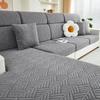 Non-Slip Simple Jacquard Solid Color Sofa Cushion Covers Lazy All-Inclusive Sofa Hats Dustproof Sofa Cover Source Manufacturers