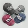 Broken Style Embroidered 1985 Letters Baseball Hats New Unisex Retro Sunshade Distress Versatile Outdoor Fashion Ins Peaked Caps