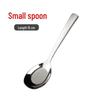 Food Grade 304 Stainless Steel Long Handle Flat Spoons