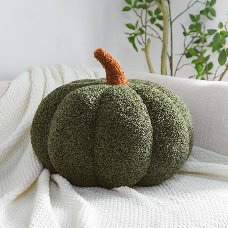 Plush Pumpkin Pillow Cushion - Halloween Children's Gift & Sofa Backrest