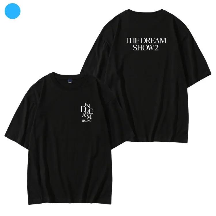 2026 Kpop NCT DREAM Concert THE DREAM SHOW2 Series Print T-shirt Cotton Summer Tee Short Sleeve T Shirt Fashion Women's Clothes
