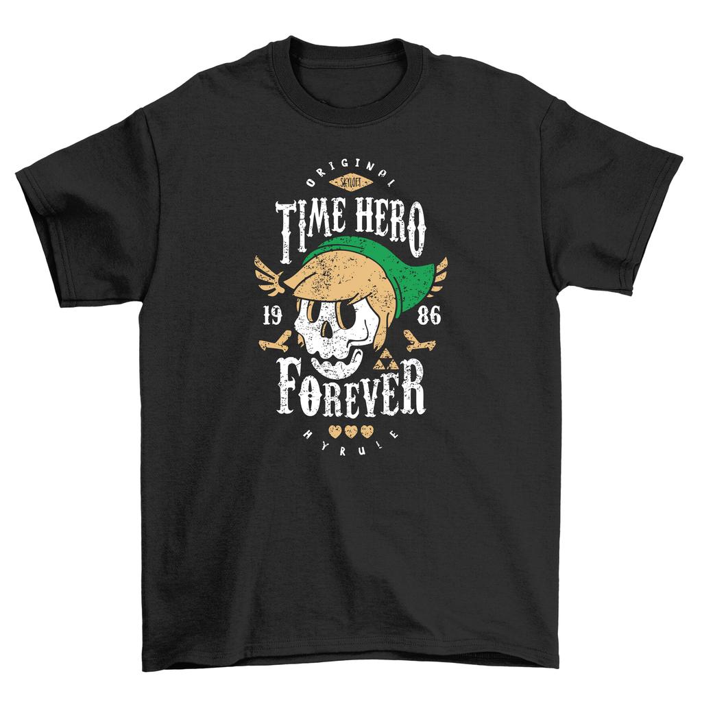 Link Forever T-Shirt Mens Womens Tees Top - Funny and Legendary! Unisex Design, Funny tee for Gamers.